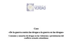 Consumo de drogas ilegalizadas y conflicto armado desde el informe de la Comisión de la Verdad